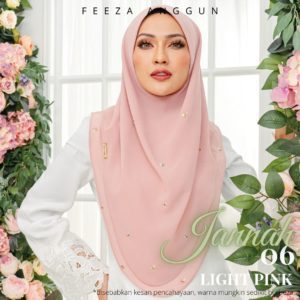 Jannah 06 Light Pink | 2pcs RM110